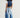 Good Luck Mid Rise Barrel Jean- Barnyard Blue