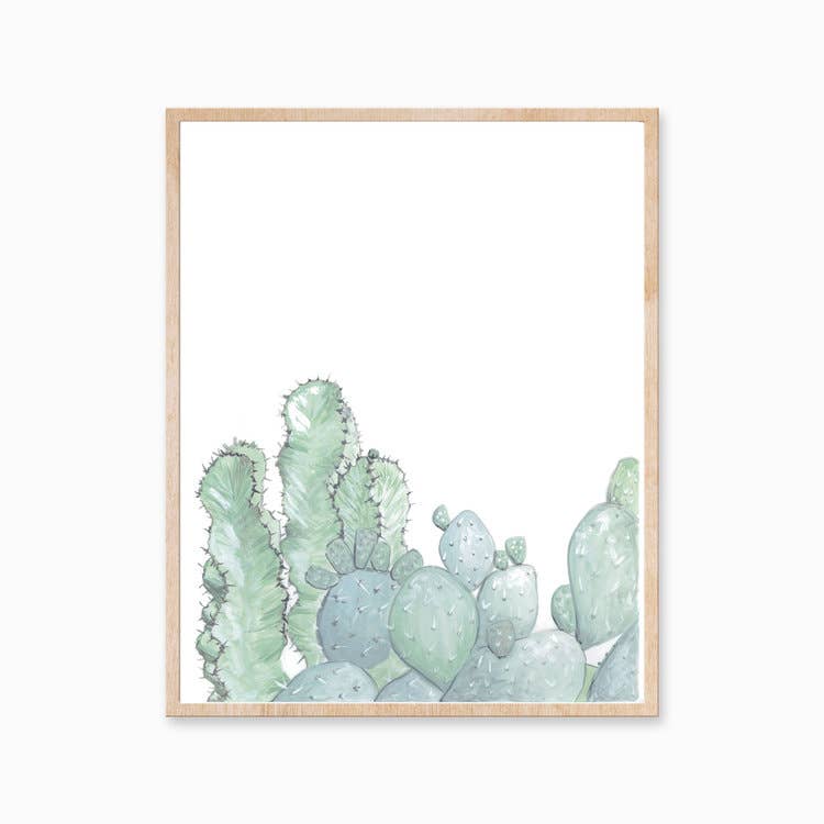 Cacti 11 x 14 Art Print