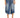 Loose Mid-Rise High-Low Crop Jean