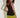 Rhinestone Metallic Knitted Camisole -Black