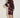 Floral Wrap Dress With Belt - Black/Multi