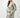 Feather Yarn Animal Jacquard Coat with Faux Fur Trim