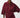 Sweater Knit Boxy Pullover With Polo Collar - Merlot