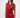 Satin & Silky Knit Sleeveless Wrap Top - Deep Cherry