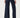 Dark Wash Wide Leg Rhinestone Jeans