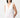Satin Sleeveless V-neck with Gold Buttons - Vanilla