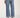 Mid-rise Cropped Floral Embroidery Jean - 261666 X