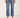 Mid-rise Cropped Floral Embroidery Jean - 261666 X