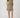 Utility Drawstring Waist Mini Dress - Mushroom