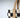 Checkered Cotton & Jute Tote