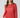 Scalloped Open Work Sweater - Raspberry Punch