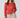 Scalloped Open Work Sweater - Raspberry Punch