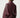 Burgundy Faux Leather Dolman Sleeve Bomber