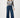 Modern Geo Skinny Tie Neck Blouse