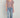 Smocking Waist Top - Brushstroke Dot