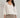 V-Neck Sweater Top - Soft Oatmeal Mix