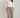 V-Neck Sweater Top - Soft Oatmeal Mix