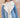 Fur Collar/Cuff Oversized Washed Denim Jacket