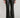 Faux Leather Trouser - Black
