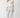 Elastic Waist Linen Pants - Light Ecru