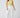 Lace Trim Wide Leg Pant - White