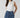 Lace Insert Button Front Blouse - White