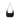 Rea Nylon Crossbody Moonbag - Black