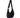 Rea Nylon Crossbody Moonbag - Black