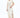 Embroidered High-Rise Wide-Leg Pants - Beige