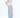High Rise Drop Crotch Barrel Jeans - Light Blue