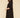 V-Neck Tiered Cotton Dress - Black