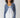 Tie Front Crochet Cardigan - Indigo