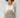 Tie Front Crochet Cardigan - Cream