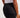 Sophia Curvy Straight Jeans -Black