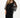 Black Lurex Fringe Cover Up