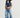 Good Luck Mid Rise Barrel Jean- Barnyard Blue