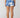 Elastic Waist Short - Azure Floral