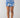 Elastic Waist Short - Azure Floral