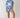 Elastic Waist Short - Azure Floral