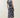 Silky Abstract Print Fit and Flare Dress