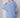 Oversize V Neck Sweater - H Satin Sky