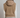 Hooded Boucle Vest -Beige