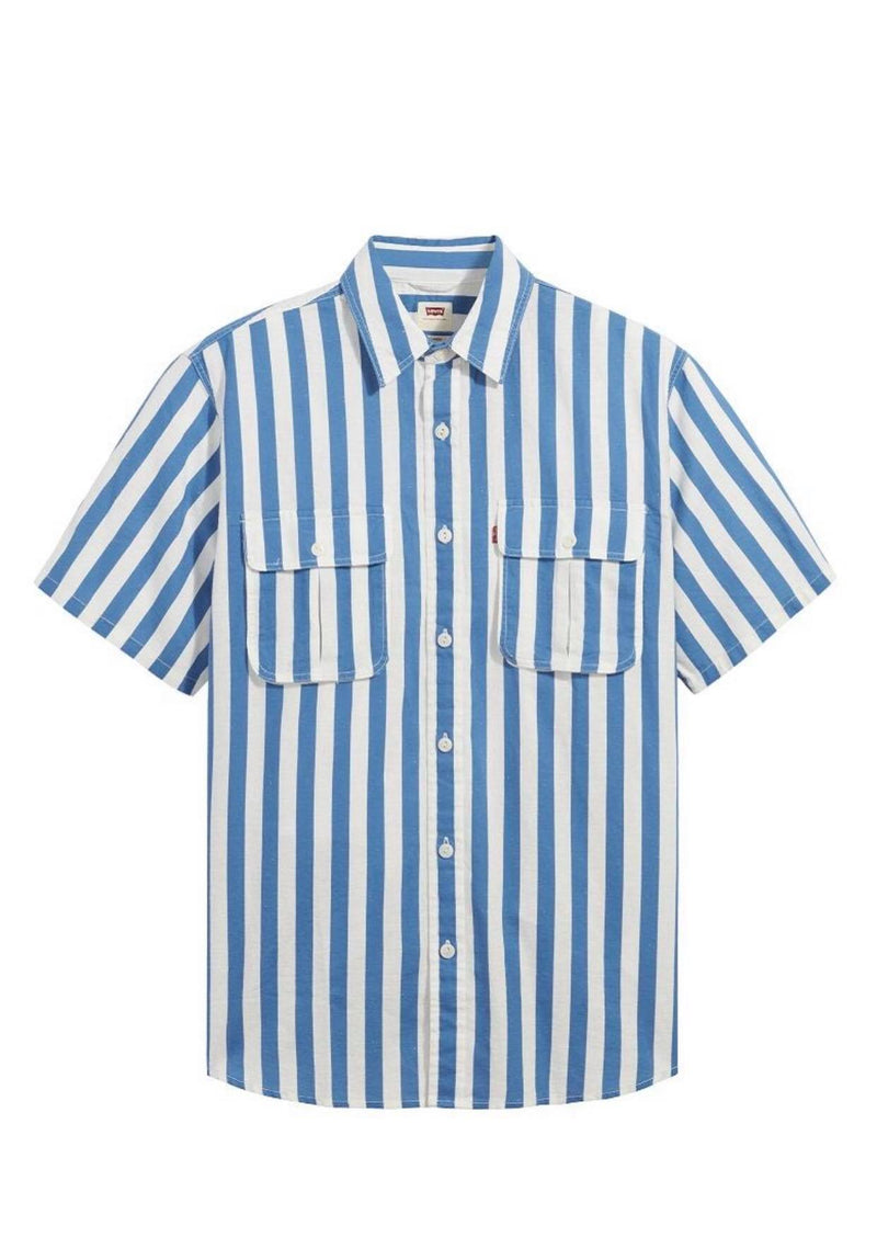 Circus Stripe Short Sleeve Shirt
