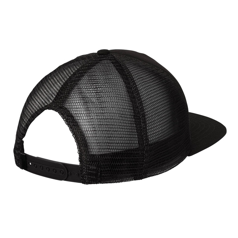 Men's Kensington Flat Trucker Hat in Black