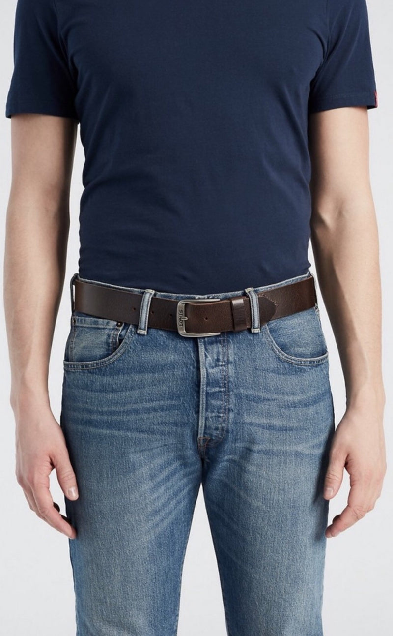 Men’s Alturas Leather Belt - Brown