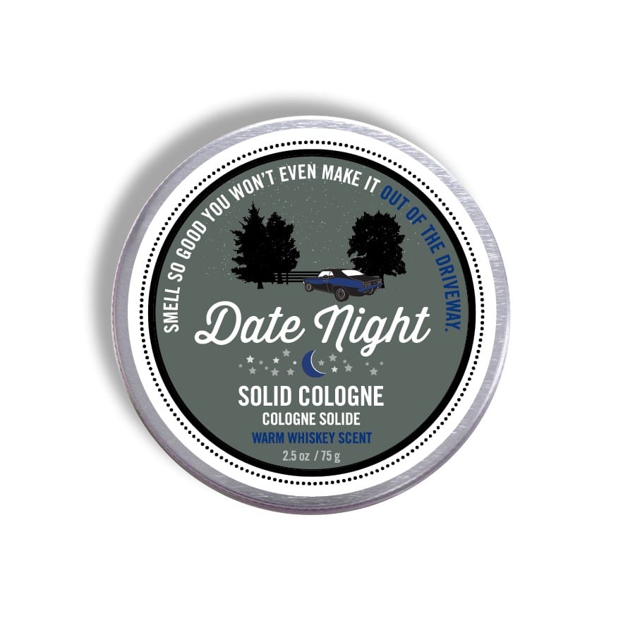 WW Date Night Solid Cologne in Warm Whiskey Scent
