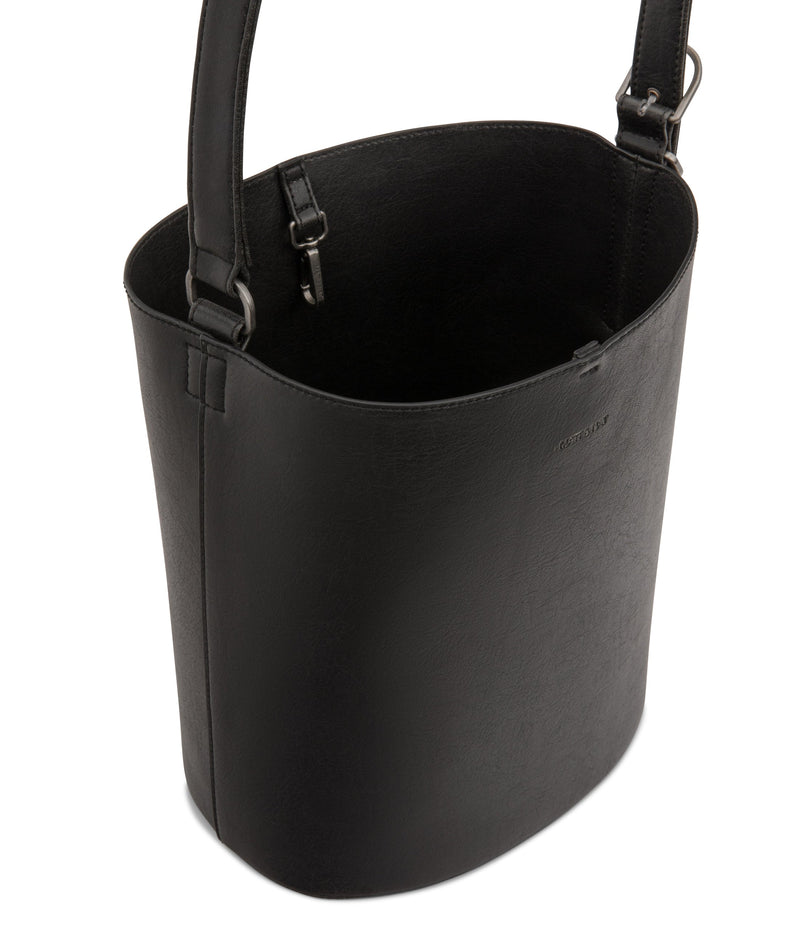 AZUR Vegan Bucket Bag - Black