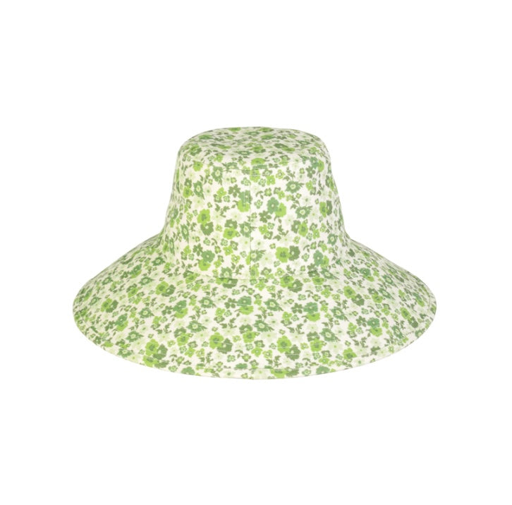 Holiday Bucket Hat - Ivy Bloom - Green/Ivory