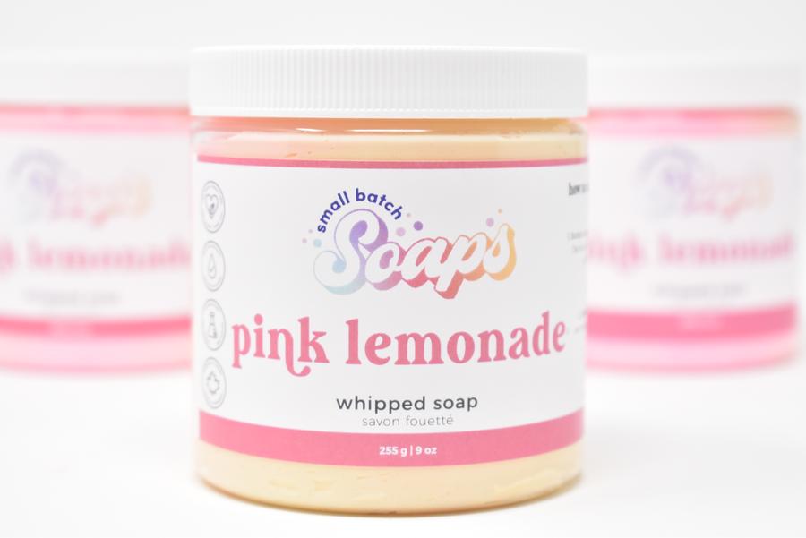 Pink Lemonade Whipped Soap